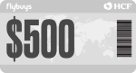 $500 Flybuys travel voucher